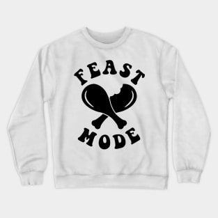 Feast Mode Retro Crewneck Sweatshirt